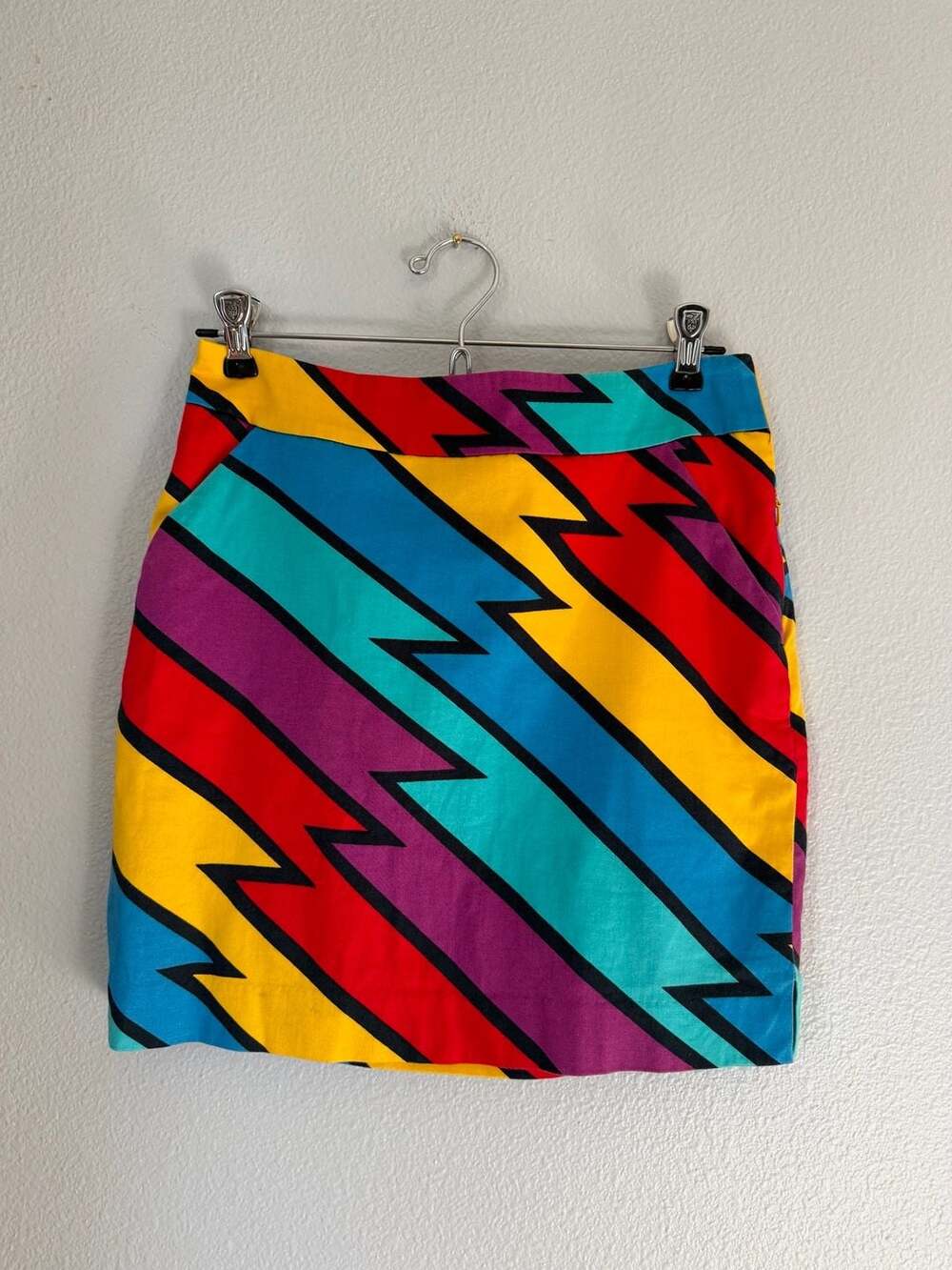 Loudmouth Vintage Golf Skort Size 2 Multicolor Geometric Print